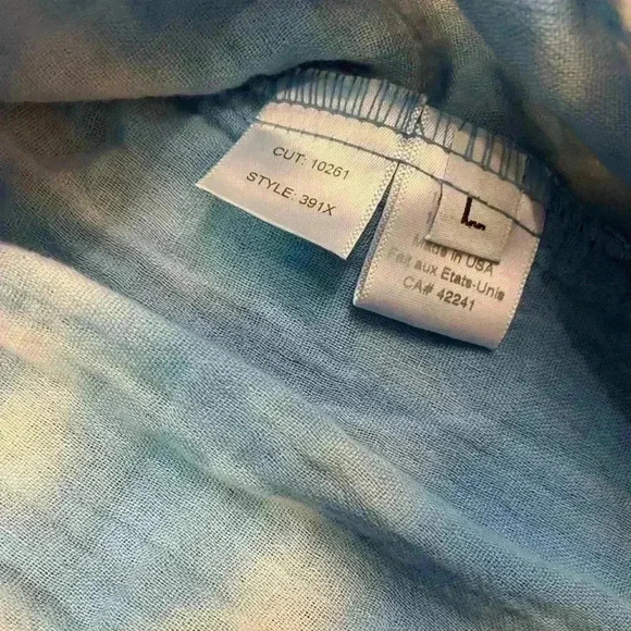 STARK X Matching Tie Dye Set. Women's Tie Dye Mini Skirt (L) With Romi Top (S) - Picture 9 of 11